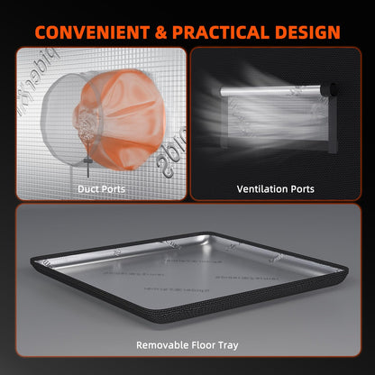 Spider Farmer Indoor Growzelt Kultivationszelt - 60x60x180cm