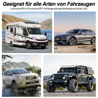 FINEW Rahmenhalter Universal für Fahrradträger – 3er-Set abschliessbar