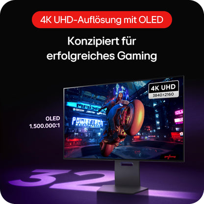LG Ultragear 32GS95UE-B Gaming Monitor 32 Zoll 4K OLED