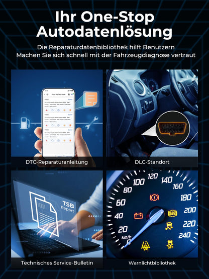 TOPDON Topscan OBD2 Diagnosegerät – Bluetooth, Aktiver Test