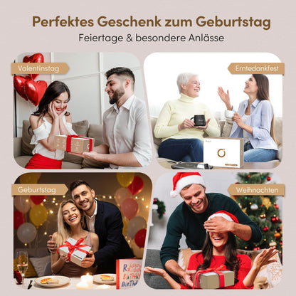 Ikago intelligentes beheiztes Kaffeewärmer Set - Schwarz