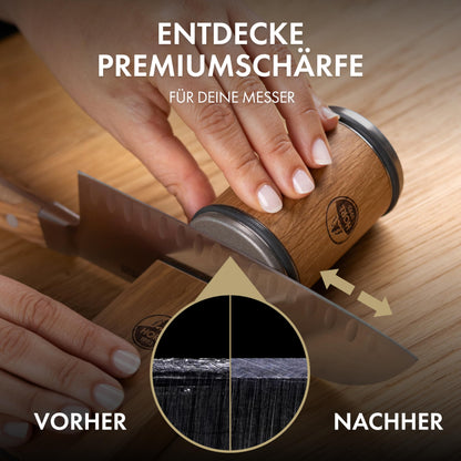 HORL HORL2 Rollschleifer Messerschärfer – Eiche