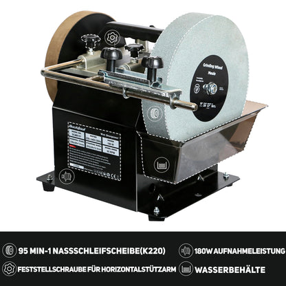 Bucktool 250mm Nassschleifer Schärfsystem – wassergekühlt 180W