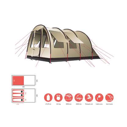 Grand Canyon Helena 3-Personen Zelt – Camping & Outdoor