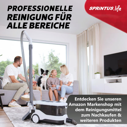 SPRiNTUS SPOTTY Nasssauger Polster- & Teppichreiniger – 170mbar
