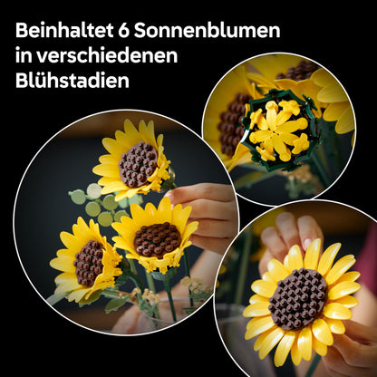 LEGO Botanicals Sonnenblumenstrauss 11502 Bauset für Erwachsene