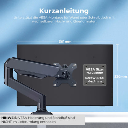 UFYQL Tragbarer Monitor 15,6 Zoll FHD IPS mit USB-C & HDMI