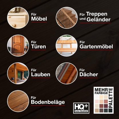Isolbau Holz-Spachtelmasse 5 kg - Fichte für Holzreparatur