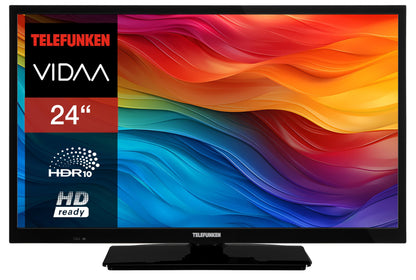 TELEFUNKEN XH24VP550M 24 Zoll Smart HD LED TV – schwarz