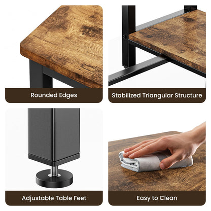 Bealife Bartisch mit Barhocker-Set 2 Pers. – Retro