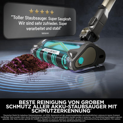 Shark PowerDetect Clean & Empty Akku-Staubsauger mit Absaugstation