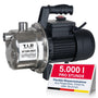 T.I.P. GP 5000 INOX Gartenpumpe Edelstahl, selbstansaugend, 1.200 W
