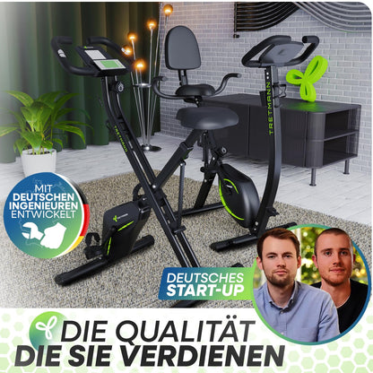 Tretmann Heimtrainer Ergometer Klappbar - RelaxFoam Edition