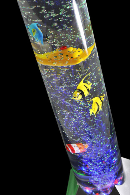 LeuchtenDirekt LED Wassersäule H120cm Kinderzimmer – RGB stahlfarben