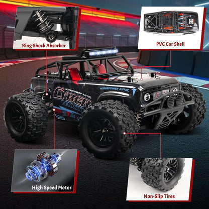 JOYTREKY Ferngesteuertes Auto 1:18 4WD Offroad RC-Truck 40 km/h