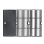 GFTIME Grillrost und Grillplatte aus Gusseisen, 43 x 62,5 cm – emailliert, als Ersatzteil-Set für Gasgrills