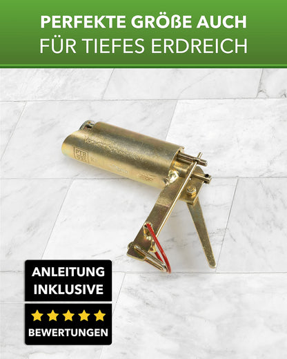 SICA Wühlmausschussfalle – Selbstschussgerät mit Rieselschutz