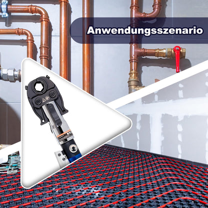 AMZCNC Profi Presszange – V- & TH-Kontur Pressbacken Set