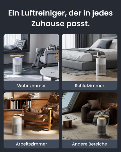 SwitchBot Luftreiniger CADR 400m³/h mit App-Steuerung