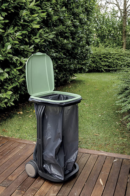G.F. Müllsackständer RECO aus recyceltem Kunststoff, Grün