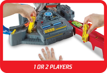 Hot Wheels Mega Crash Superbahn Autorennbahn mit Looping - CDL45