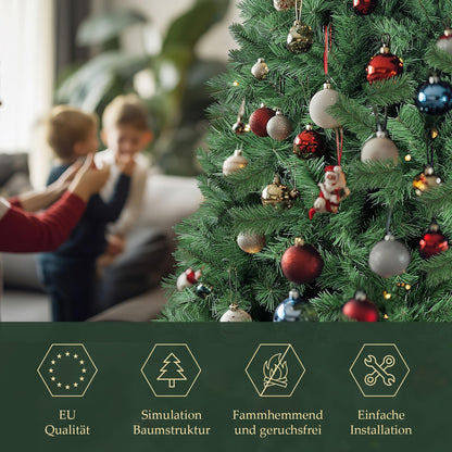 SALCAR Künstlicher Weihnachtsbaum 210 cm Kunsttannenbaum