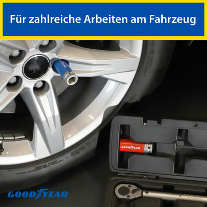 Goodyear Radwechselset 6-teilig - Drehmomentschlüssel