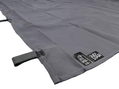 QUICK STAR Seitenwände für Pavillon 3x3m 2er-Set Anthrazit