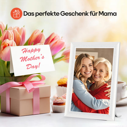 Frameo WLAN Digitaler Bilderrahmen 10,1 Zoll Touchscreen