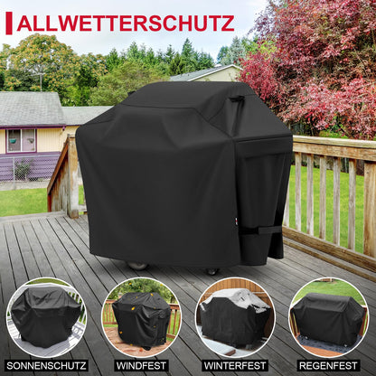 Unicook Grillabdeckung wetterfest 165 cm für Weber Genesis 400 Serie