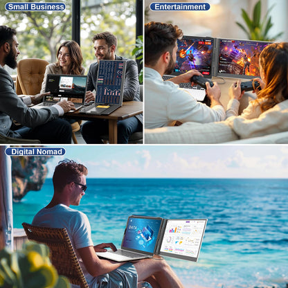 KEFEYA 14,1 Zoll Tragbarer Monitor - FHD Ultradünn