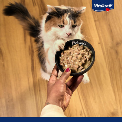 Vitakraft Poésie Classique Katzennassfutter in Sauce, 96 x 85 g