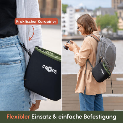 C-Rope Neopren Kamera-Schutzbeutel 3er Set S, M, L