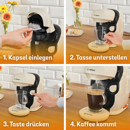 Bosch Tassimo Style Kapselmaschine TAS117E, vollautomatisch, 1400 W