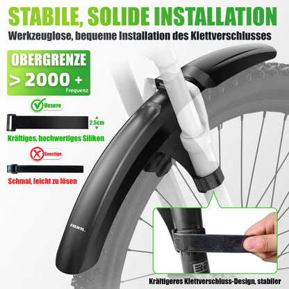 RBRL Fahrrad Schutzblech Set vorne & hinten für MTB 27,5/29 Zoll