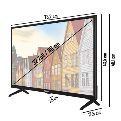 TELEFUNKEN XF32SN550SD 32 Zoll Smart TV Full HD HDR DVD