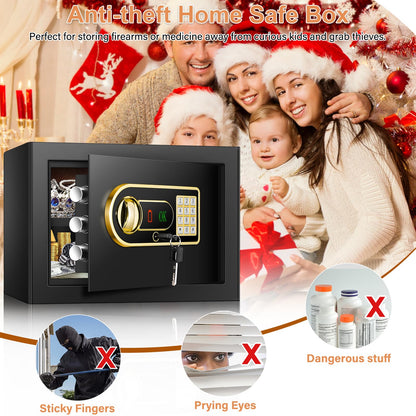 Mejasg Möbeltresor 25L feuerfest wasserdicht inkl. Geldtasche