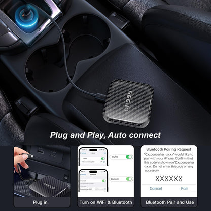 CarPlayBox Drahtlos Adapter - Netflix/YouTube/TF-Karte