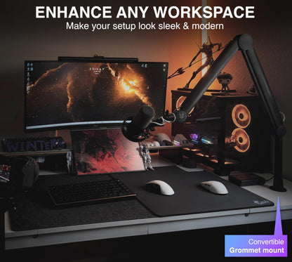 SENSIC SA-30 Mikrofonständer Tisch Schwenkarm - Schwarz