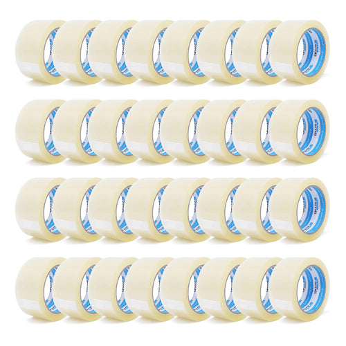 gws Paketklebeband 36 Rollen, farblos, geräuscharm, 66 m x 50 mm