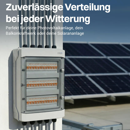 Intratec Verteilerkasten Aufputz IP65 3-reihig 36 Module Feuchtraum