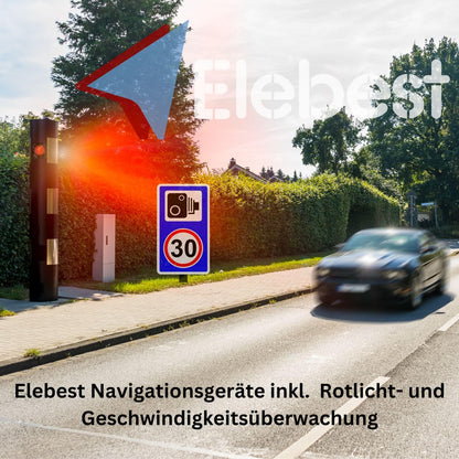 Elebest City 90 GPS Navi 9 Zoll - Auto LKW Wohnmobil Europa
