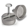 Adelmann XL Profi-Burgerpresse, Aluguss, Ø 125 mm, Patty-Auswerfer