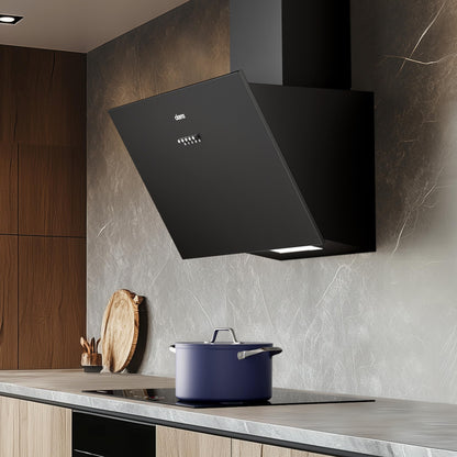 CIARRA CBCB6762A Dunstabzugshaube Kopffrei 60cm Umluft Schwarz