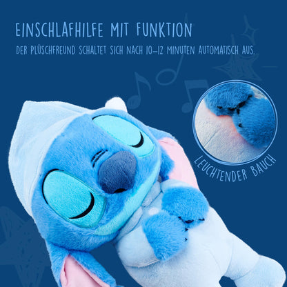 Simba Stitch Plüschtier mit Sound, Licht und Atmung, 31 cm
