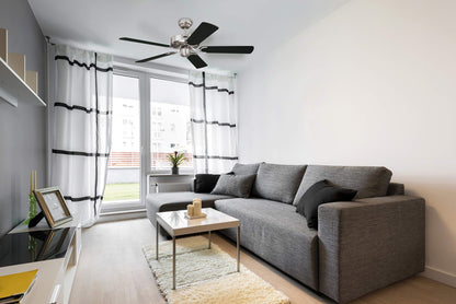Cyclone 132cm Deckenventilator - Gebürsteter Stahl