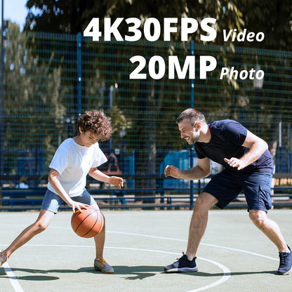 AKASO Brave 4 Pro Action Cam 4K WiFi Unterwasserkamera Grau