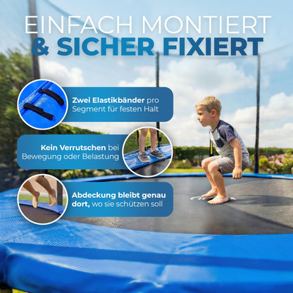 Terena Trampolin Randabdeckung 305 cm – extra breiter Schutzrand