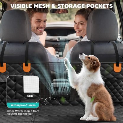 Premium Hundedecke 2025 Auto Rückbank – Hart, Wasserdicht, Rutschfest