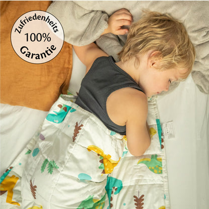 Ella Gewichtsdecke Kinder 3.2 kg - Dino 100x150 cm